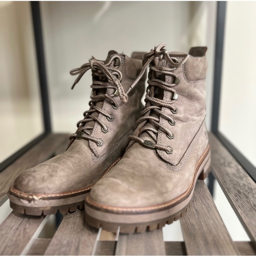 Timberland Courmayeur Valley 6 Inch Boots Women's Lace up low heel boots‎ suede